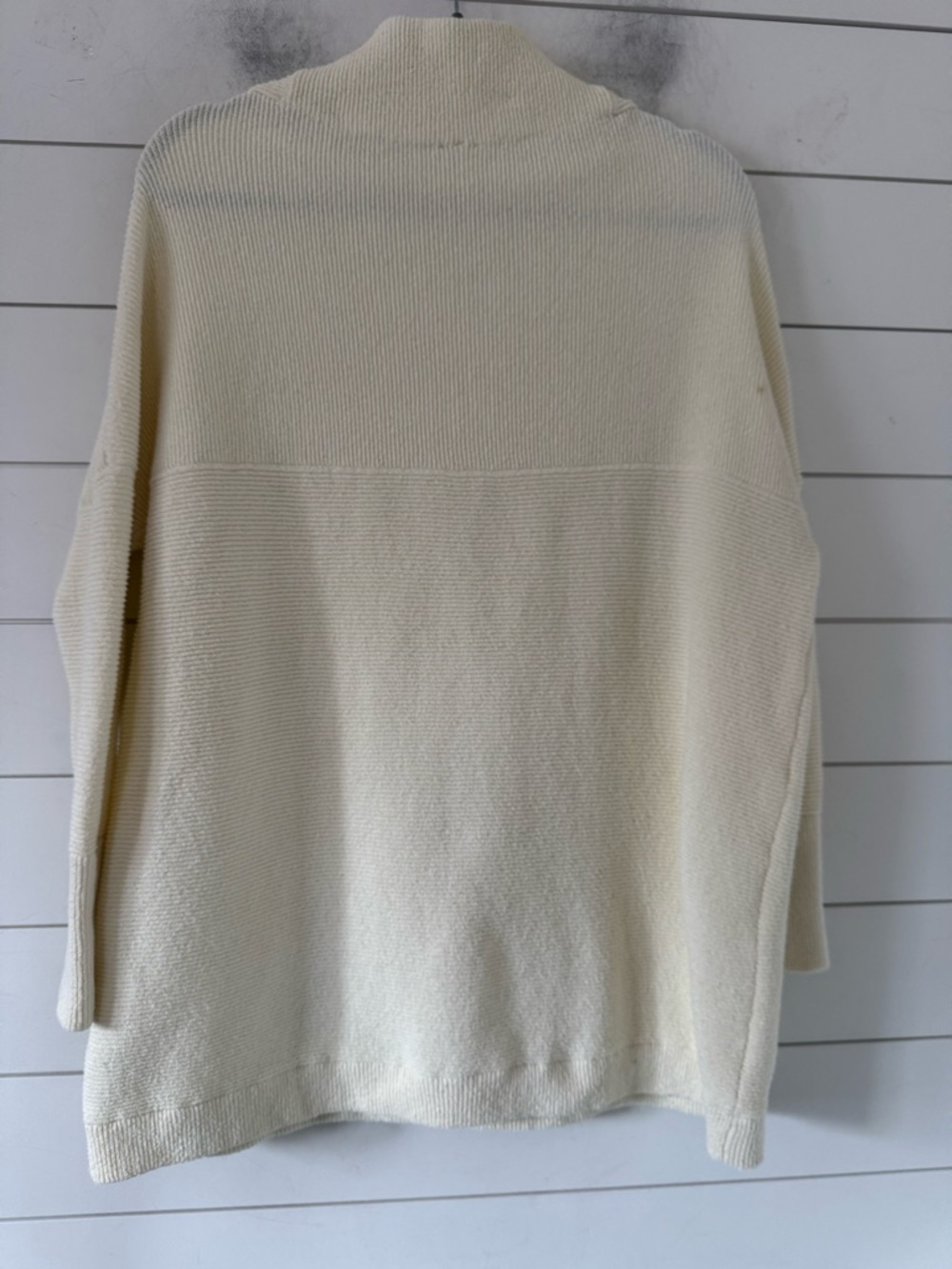 Free People Size S Free People Ottoman Slouchy Tunic Light Yellow oversized flaw - Picture 3 of 15